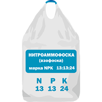 Нитроаммофоска (азофоска) марка NPK 13 - 13 - 24 ТУ 2186-031-00206486-2013